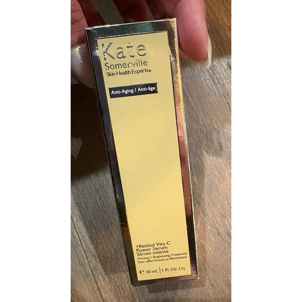 NEW Kate Somerville +Retinol Vita C power face serum. Firming, brightening, anti